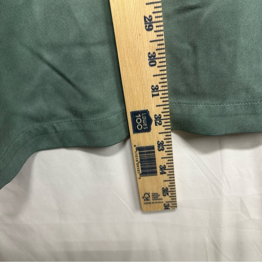Tommy Bahama Men’s 100% Silk Camp Shirt Green XL - Picture 5 of 9